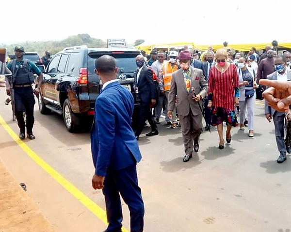 Governor Obiano Commissions 5.2-KM Anambra International Airport Road - autojosh