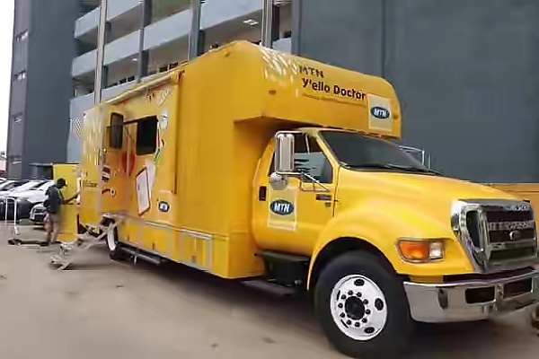 Lagos Gets 8 New Customised Ambulances, One Mobile Clinic Truck From MTN And Global Fund - autojosh 