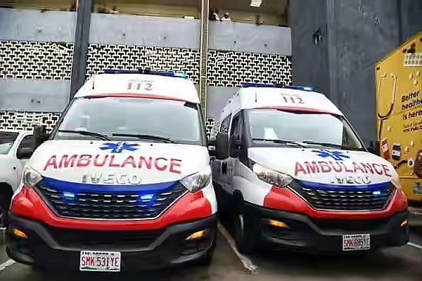 Lagos Gets 8 New Customised Ambulances, One Mobile Clinic Truck From MTN And Global Fund - autojosh 