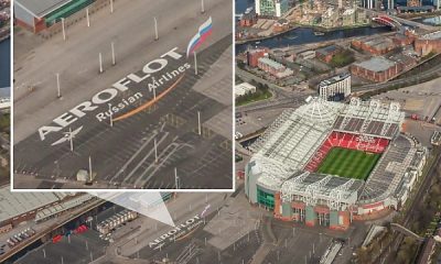 Man U Remove Aeroflot Logo From Car Park After Ending £40m Deal With Russian Airline - autojosh