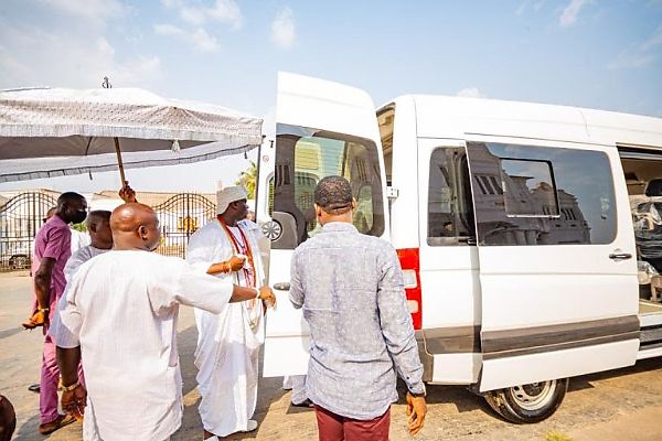 Ooni Of Ife Takes Delivery Of His Luxury Jet Mover Bus - autojosh 