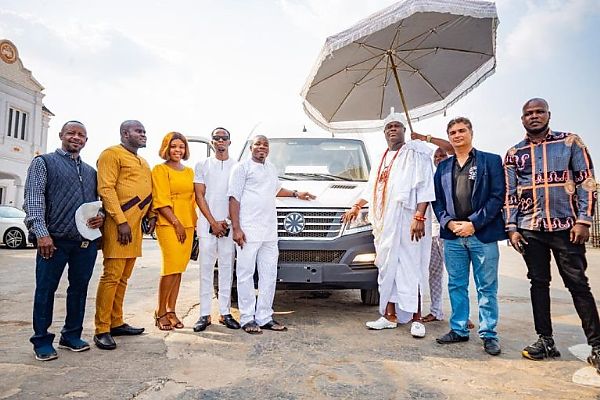 Ooni Of Ife Takes Delivery Of His Luxury Jet Mover Bus - autojosh