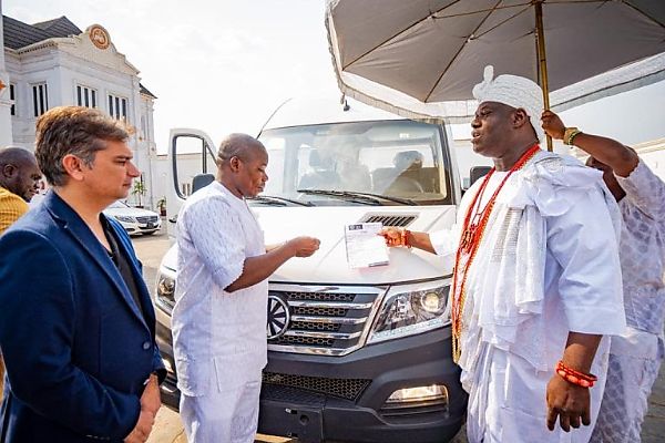 Ooni Of Ife Takes Delivery Of His Luxury Jet Mover Bus - autojosh 