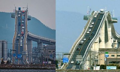 Today's Photos : This Terrifying Bridge In Japan Will Give The Most Confident Drivers Nightmares - autojosh