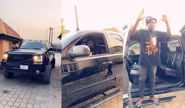 Show Promoter, Kogbagidi, Buys Custom GMC Truck With Suicide Doors - autojosh