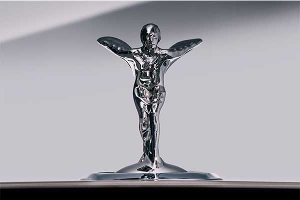 Rolls Royce Reveals A Revamped Spirit Of Ecstasy Logo For Their EVs