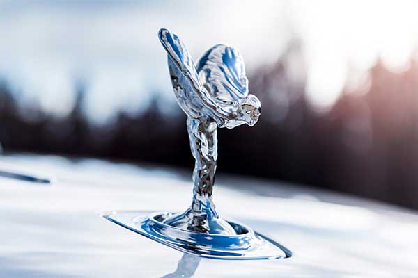 Rolls Royce Reveals A Revamped Spirit Of Ecstasy Logo For Their EVs