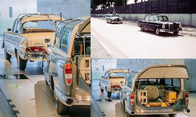 Meet The 1960 Mercedes-Benz 300 Measuring Car That Is Connected To Test Vehicles - autojosh