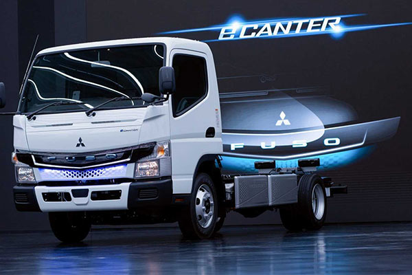 Mitsubishi Fuso Showcases Production-Ready Version Of The Next-Gen eCanter Electric Truck