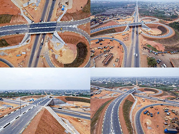 Pictures Of The Completed Ijebu Ode-Epe-Sagamu-Benin Expressway Interchange - autojosh