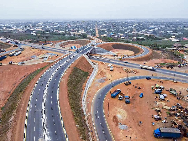 Pictures Of The Completed Ijebu Ode-Epe-Sagamu-Benin Expressway Interchange - autojosh 