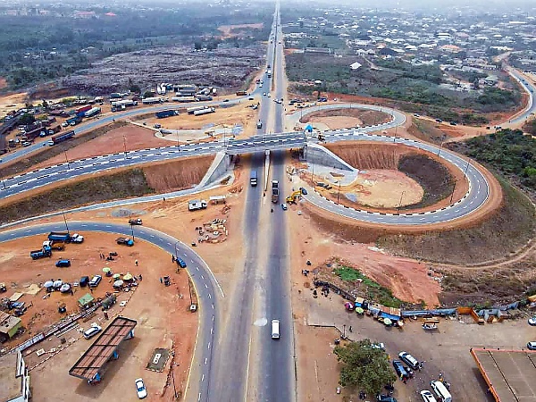 Pictures Of The Completed Ijebu Ode-Epe-Sagamu-Benin Expressway Interchange - autojosh 