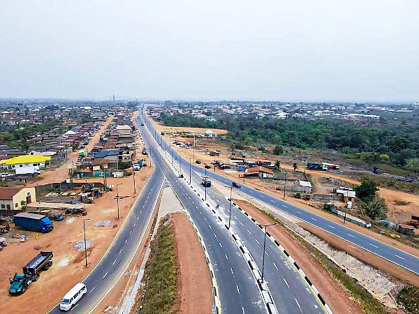 Pictures Of The Completed Ijebu Ode-Epe-Sagamu-Benin Expressway Interchange - autojosh 