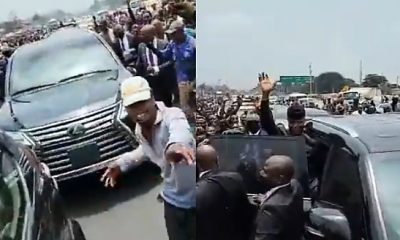 Watch : Crowd Cheer VP Osinbajo's Convoy While On His Way To Commission Toyota Service & Research Facility - autojosh