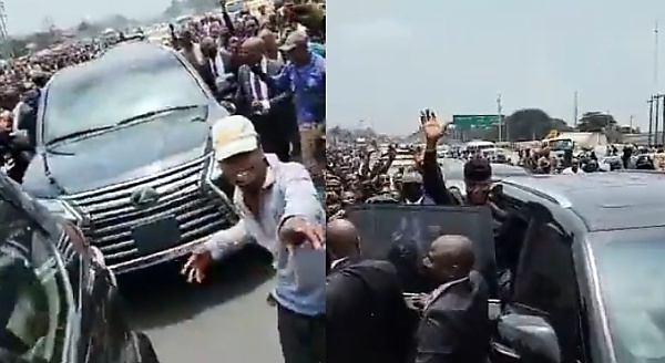 Watch : Crowd Cheer VP Osinbajo's Convoy While On His Way To Commission Toyota Service & Research Facility - autojosh