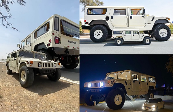Dubai Sheikh's Giant Hummer H1 “X3” Is Three Times Bigger Than A Regular Hummer H1 - autojosh