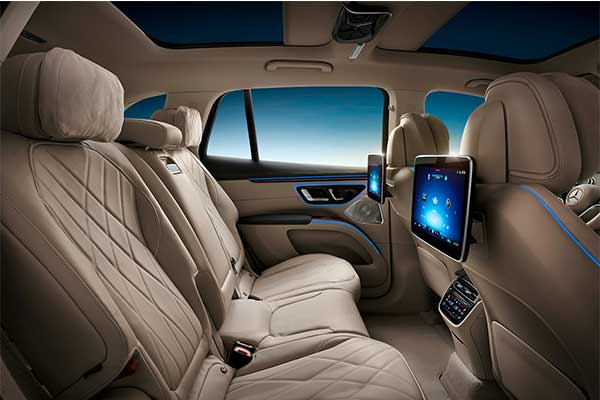 Mercedes-Benz Showcase The EQS SUV Interior Before April Launch