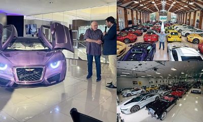 Michael Fux Adds Hispano Suiza Carmen Boulogne EV To His Over 160 Car Collections - autojosh