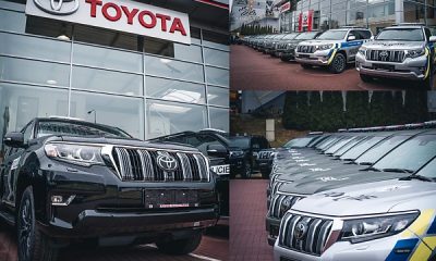 Today's Photos : Police In Czech Republic Receives 22 Toyota Prado SUVs - autojosh