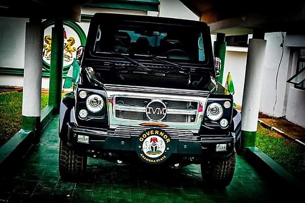 Soludo Rides In Armoured Innoson IVM G80 SUV As He Gets Sworn In As The Governor Of Anambra State - autojosh