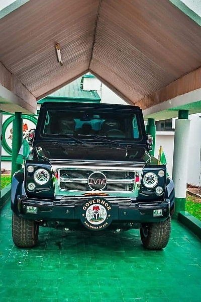 Soludo Rides In Armoured Innoson IVM G80 SUV As He Gets Sworn In As The Governor Of Anambra State - autojosh