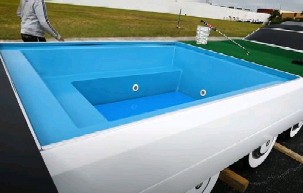 26-wheeled World's Longest Car With Swimming Pool, Helipad Has Been Rebuilt - autojosh 