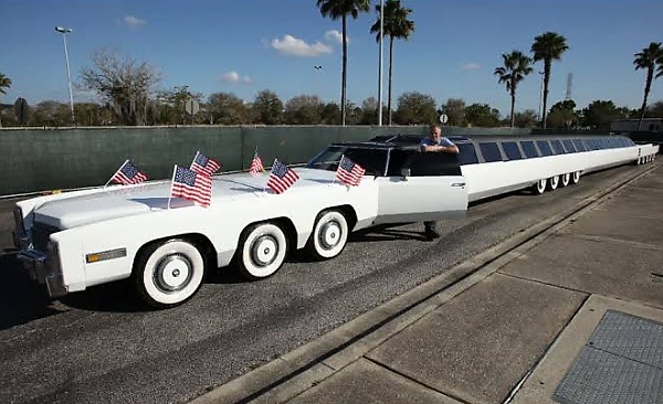 26-wheeled World's Longest Car With Swimming Pool, Helipad Has Been Rebuilt - autojosh 