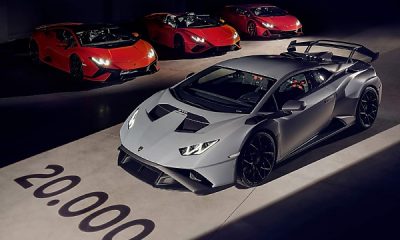 Lamborghini Celebrates A New Milestone, 20000th Huracán Rolls Off The Assembly Line - autojosh