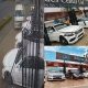 Moment Out-of-control Bus Rammed Into 3 Luxury Cars At Mercedes Showroom In Kenya - autojosh