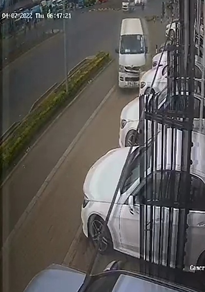 Moment Out-of-control Bus Rammed Into 3 Luxury Cars At Mercedes Showroom In Kenya - autojosh 