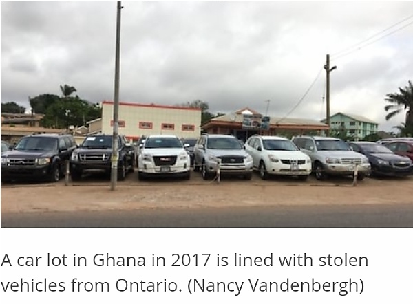 Cars Stolen From Canada Are Openly Being Advertised And Sold In Nigeria, Ghana - Marketplace Investigation - autojosh 
