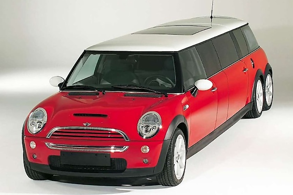 This 6-wheeled MINI Cooper S Limousine With Flat-screen, Pool In The Back Is A Head-turner - autojosh 