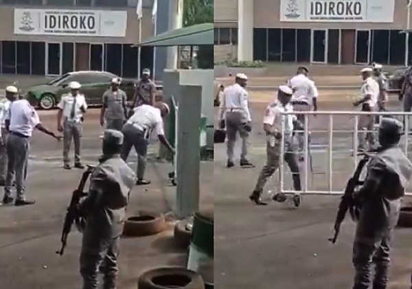 Moment Customs Reopened The Idiroko Land Border Gates (Video) - autojosh