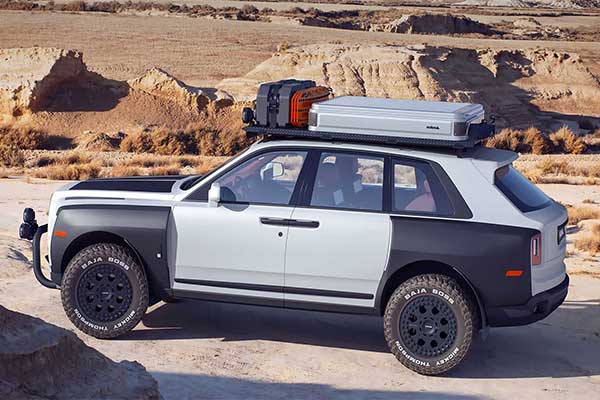 German Based Tuner Delta4x4 Transforms The Cullinan Into An Overland Vehicle
