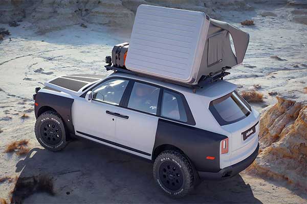 German Based Tuner Delta4x4 Transforms The Cullinan Into An Overland Vehicle
