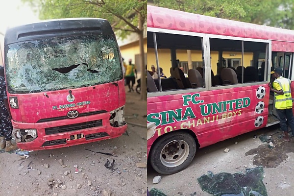 Kano Pillars To Pay N9m Fine, Replace Opponent's Team Bus Vandalized By Its Supporters - autojosh