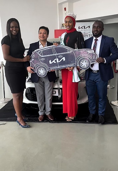Kia Nigeria Unveils Miss Nigeria Queen, Shatu Garko As Brand Ambassador, Presents All-new Rio - autojosh 