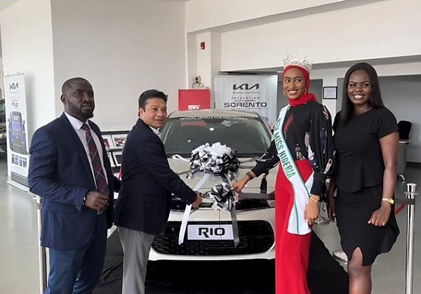 Kia Nigeria Unveils Miss Nigeria Queen, Shatu Garko As Brand Ambassador, Presents All-new Rio - autojosh