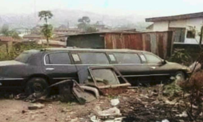 This Lincoln Town Car Limousine Has Been Left To Rust Away Somewhere In Nigeria - autojosh