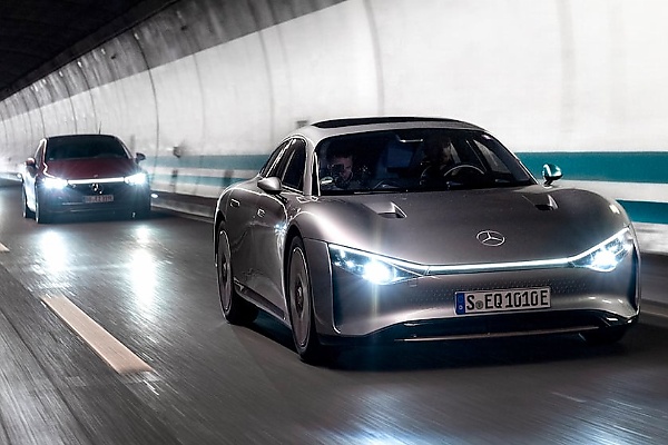 Mercedes VISION EQXX EV Covers Over 1,000-km From Germany To France On A Single Charge - autojosh 