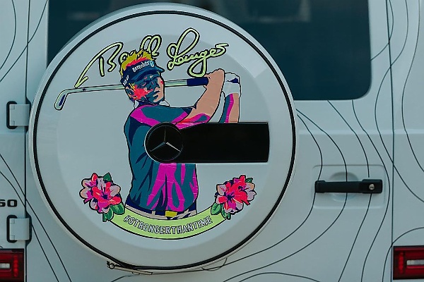 Mercedes Honors Golf Legend Bernhard Langer With A G-Class Covered In Art - autojosh 
