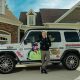 Mercedes Honors Golf Legend Bernhard Langer With A G-Class Covered In Art - autojosh