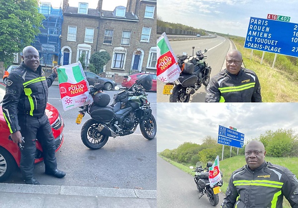 Nigerian Begins 25-day Bike Ride From London To Lagos To Raise N20 Million For Charity - autojosh
