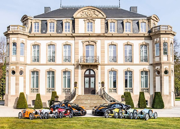 Passionate Customer Takes Delivery Of Not One, But Eight Bugatti Models - autojosh 
