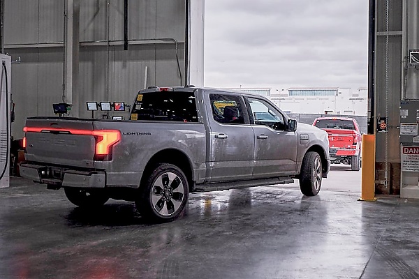 Ford Begins Production Of All-electric F-150 Lightning Pickup - autojosh