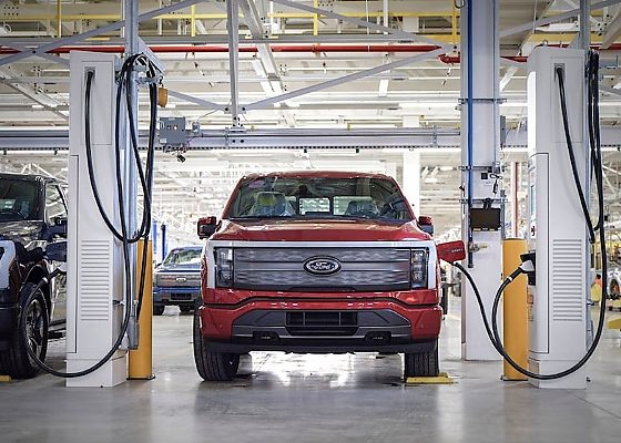 Ford Begins Production Of All-electric F-150 Lightning Pickup - autojosh