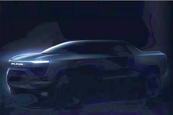 Ram's Electric Pick-Up Truck To Debut Later This Year As An Image Has Been Teased 