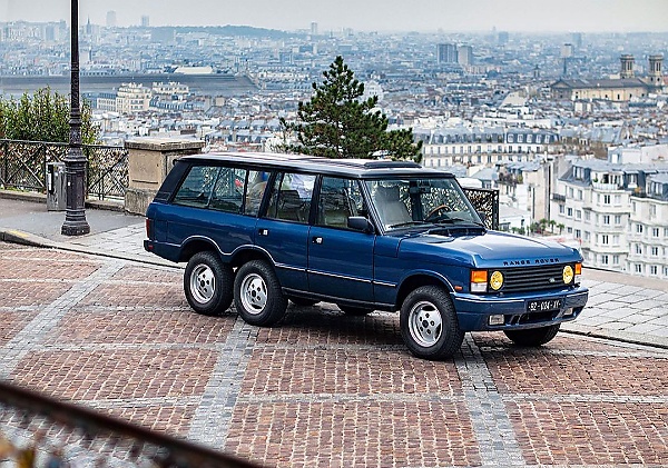 This Super Rare Six-wheeled Range Rover SUV By Carmichael Is Up For Sale - autojosh 
