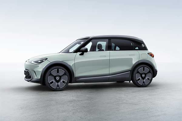 Smart #1 Revealed As A Tiny Electric SUV With a Good Amount Of Power