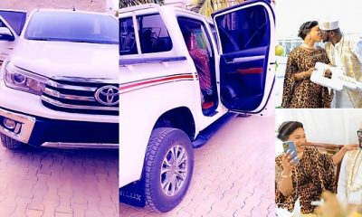 Tonto Dikeh Finally Retrieves Brand New Toyota Hilux She Bought For Ex-boyfriend, Kpokpogri - autojosh